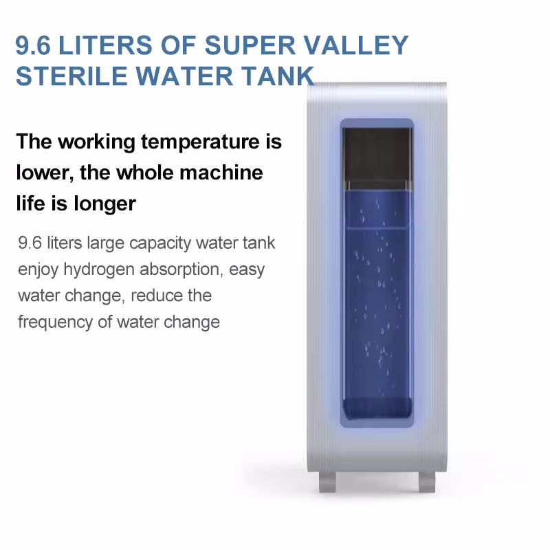 PEM Hydrogen Inhaler 2400ml/min, 99.99% Purity H₂ Generator