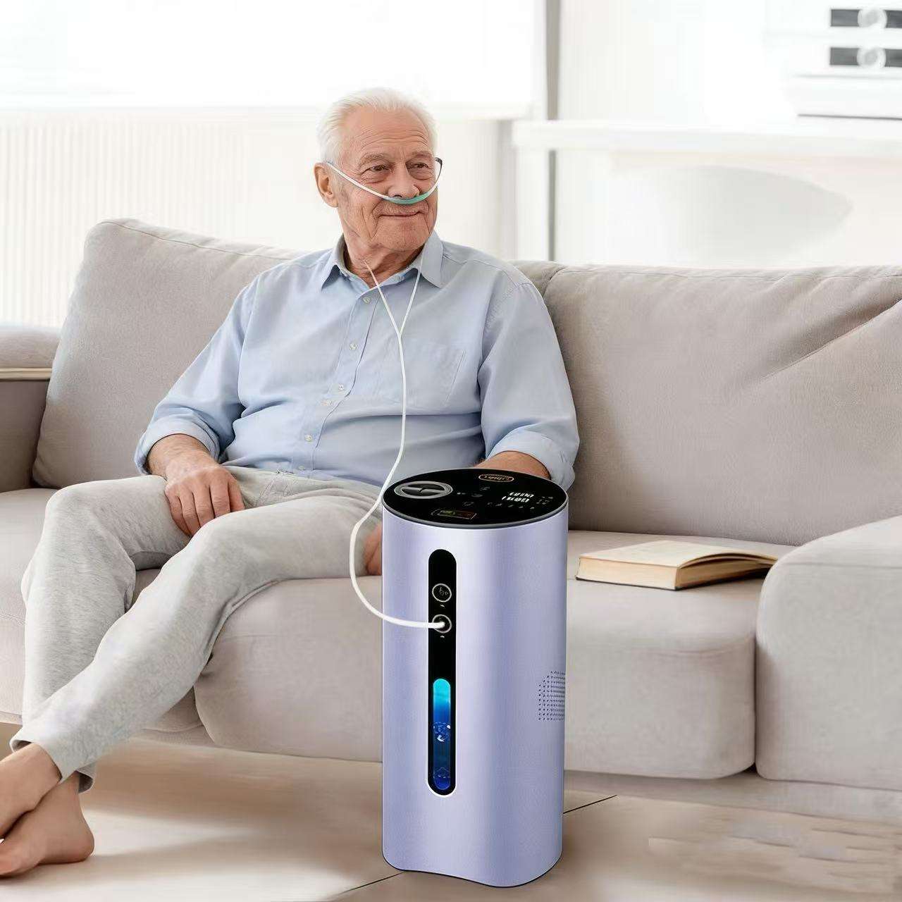 PEM Hydrogen Inhaler 1600ml/min, 99.992% Purity H₂ Generator