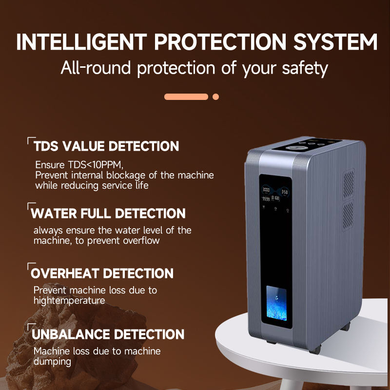 SWELDA Commercial Hydrogen Inhalation Machine | 3000 mL/min Adjustable Flow, 99.992% Hydrogen Purity